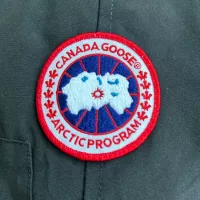 Cheap Canada Goose Down Feather Coat Long Sleeved For Men #1369916 Replica Wholesale [$180.00 USD] [ITEM#1369916] on Replica Canada Goose Down Feather Coat