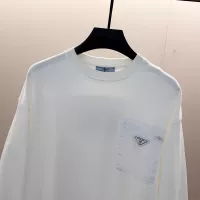 Cheap Prada Hoodies Long Sleeved For Unisex #1369920 Replica Wholesale [$48.00 USD] [ITEM#1369920] on Replica Prada Hoodies