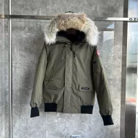 Cheap Canada Goose Down Feather Coat Long Sleeved For Men #1369921 Replica Wholesale [$180.00 USD] [ITEM#1369921] on Replica Canada Goose Down Feather Coat