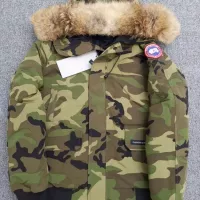Cheap Canada Goose Down Feather Coat Long Sleeved For Men #1369922 Replica Wholesale [$180.00 USD] [ITEM#1369922] on Replica Canada Goose Down Feather Coat