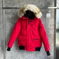 Cheap Canada Goose Down Feather Coat Long Sleeved For Men #1369925 Replica Wholesale [$180.00 USD] [ITEM#1369925] on Replica Canada Goose Down Feather Coat