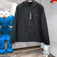 Cheap Fendi Jackets Long Sleeved For Men #1370008 Replica Wholesale [$60.00 USD] [ITEM#1370008] on Replica Fendi Jackets