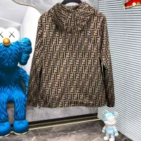 Cheap Fendi Jackets Long Sleeved For Men #1370012 Replica Wholesale [$60.00 USD] [ITEM#1370012] on Replica Fendi Jackets