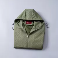 Cheap Gucci Jackets Long Sleeved For Men #1370044 Replica Wholesale [$42.00 USD] [ITEM#1370044] on Replica Gucci Jackets