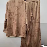 Cheap Hermes Pajamas Long Sleeved For Women #1370164 Replica Wholesale [$98.00 USD] [ITEM#1370164] on Replica Hermes Tracksuits