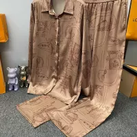 Cheap Hermes Pajamas Long Sleeved For Women #1370164 Replica Wholesale [$98.00 USD] [ITEM#1370164] on Replica Hermes Tracksuits
