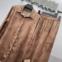 Cheap Hermes Pajamas Long Sleeved For Women #1370164 Replica Wholesale [$98.00 USD] [ITEM#1370164] on Replica Hermes Tracksuits
