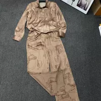 Cheap Hermes Pajamas Long Sleeved For Women #1370164 Replica Wholesale [$98.00 USD] [ITEM#1370164] on Replica Hermes Tracksuits