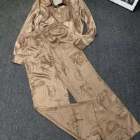 Cheap Hermes Pajamas Long Sleeved For Women #1370164 Replica Wholesale [$98.00 USD] [ITEM#1370164] on Replica Hermes Tracksuits