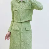 Cheap Chanel Tracksuits Long Sleeved For Women #1370191 Replica Wholesale [$155.00 USD] [ITEM#1370191] on Replica Chanel Tracksuits