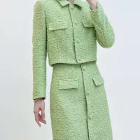 Cheap Chanel Tracksuits Long Sleeved For Women #1370191 Replica Wholesale [$155.00 USD] [ITEM#1370191] on Replica Chanel Tracksuits
