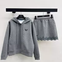 Cheap Prada Tracksuits Long Sleeved For Women #1370310 Replica Wholesale [$85.00 USD] [ITEM#1370310] on Replica Prada Tracksuits
