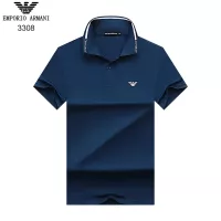 Cheap Armani T-Shirts Short Sleeved For Men #1370353 Replica Wholesale [$32.00 USD] [ITEM#1370353] on Replica Armani T-Shirts