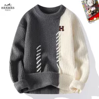 Cheap Hermes Sweaters Long Sleeved For Men #1370425 Replica Wholesale [$48.00 USD] [ITEM#1370425] on Replica Hermes Sweaters