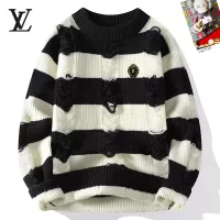 Cheap Louis Vuitton LV Sweaters Long Sleeved For Men #1370429 Replica Wholesale [$48.00 USD] [ITEM#1370429] on Replica Louis Vuitton LV Sweaters