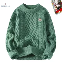 Cheap Moncler Sweaters Long Sleeved For Men #1370435 Replica Wholesale [$48.00 USD] [ITEM#1370435] on Replica Moncler Sweaters