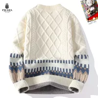 Cheap Prada Sweaters Long Sleeved For Men #1370438 Replica Wholesale [$48.00 USD] [ITEM#1370438] on Replica Prada Sweaters
