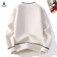 Cheap Prada Sweaters Long Sleeved For Men #1370460 Replica Wholesale [$48.00 USD] [ITEM#1370460] on Replica Prada Sweaters