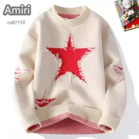 Cheap Amiri Sweaters Long Sleeved For Men #1370474 Replica Wholesale [$48.00 USD] [ITEM#1370474] on Replica Amiri Sweaters