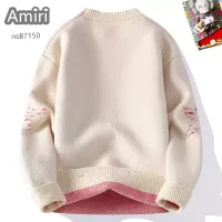 Cheap Amiri Sweaters Long Sleeved For Men #1370474 Replica Wholesale [$48.00 USD] [ITEM#1370474] on Replica Amiri Sweaters