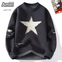 Cheap Amiri Sweaters Long Sleeved For Men #1370476 Replica Wholesale [$48.00 USD] [ITEM#1370476] on Replica Amiri Sweaters