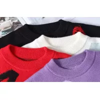 Cheap Amiri Sweaters Long Sleeved For Men #1370478 Replica Wholesale [$48.00 USD] [ITEM#1370478] on Replica Amiri Sweaters