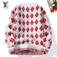 Cheap Louis Vuitton LV Sweaters Long Sleeved For Men #1370493 Replica Wholesale [$48.00 USD] [ITEM#1370493] on Replica Louis Vuitton LV Sweaters