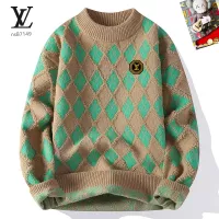 Cheap Louis Vuitton LV Sweaters Long Sleeved For Men #1370495 Replica Wholesale [$48.00 USD] [ITEM#1370495] on Replica Louis Vuitton LV Sweaters
