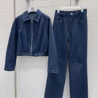 Cheap LOEWE Tracksuits Long Sleeved For Women #1370496 Replica Wholesale [$102.00 USD] [ITEM#1370496] on Replica LOEWE Tracksuits