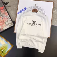 Cheap Armani Sweaters Long Sleeved For Men #1370503 Replica Wholesale [$42.00 USD] [ITEM#1370503] on Replica Armani Sweaters