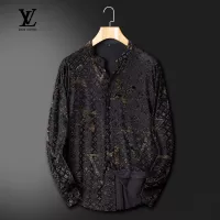 Cheap Louis Vuitton LV Shirts Long Sleeved For Men #1370583 Replica Wholesale [$52.00 USD] [ITEM#1370583] on Replica Louis Vuitton LV Shirts