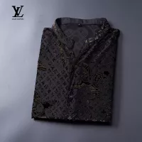 Cheap Louis Vuitton LV Shirts Long Sleeved For Men #1370583 Replica Wholesale [$52.00 USD] [ITEM#1370583] on Replica Louis Vuitton LV Shirts