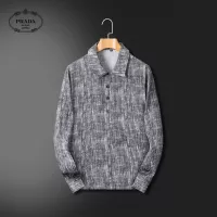 Cheap Prada Tracksuits Long Sleeved For Men #1370588 Replica Wholesale [$96.00 USD] [ITEM#1370588] on Replica Prada Tracksuits