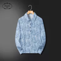 Cheap Prada Tracksuits Long Sleeved For Men #1370589 Replica Wholesale [$96.00 USD] [ITEM#1370589] on Replica Prada Tracksuits