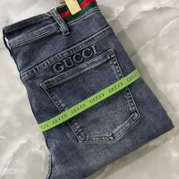Cheap Gucci Jeans For Men #1370594 Replica Wholesale [$52.00 USD] [ITEM#1370594] on Replica Gucci Jeans