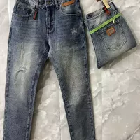 Cheap Gucci Jeans For Men #1370599 Replica Wholesale [$52.00 USD] [ITEM#1370599] on Replica Gucci Jeans