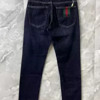 Cheap Gucci Jeans For Men #1370600 Replica Wholesale [$52.00 USD] [ITEM#1370600] on Replica Gucci Jeans