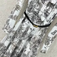Cheap Christian Dior Dresses Long Sleeved For Women #1370618 Replica Wholesale [$132.00 USD] [ITEM#1370618] on Replica Christian Dior Dresses