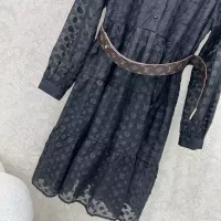 Cheap Louis Vuitton LV Dresses Long Sleeved For Women #1370619 Replica Wholesale [$155.00 USD] [ITEM#1370619] on Replica Louis Vuitton LV Dresses