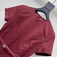 Cheap Gucci Dresses Short Sleeved For Women #1370623 Replica Wholesale [$128.00 USD] [ITEM#1370623] on Replica Gucci Dresses