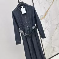 Cheap Christian Dior Dresses Long Sleeved For Women #1370628 Replica Wholesale [$96.00 USD] [ITEM#1370628] on Replica Christian Dior Dresses