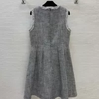 Cheap Chanel Dresses Sleeveless For Women #1370635 Replica Wholesale [$132.00 USD] [ITEM#1370635] on Replica Chanel Dresses