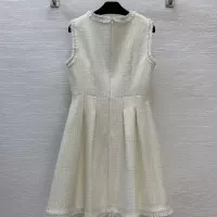 Cheap Chanel Dresses Sleeveless For Women #1370636 Replica Wholesale [$132.00 USD] [ITEM#1370636] on Replica Chanel Dresses