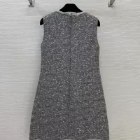 Cheap Chanel Dresses Sleeveless For Women #1370637 Replica Wholesale [$128.00 USD] [ITEM#1370637] on Replica Chanel Dresses