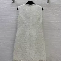 Cheap Chanel Dresses Sleeveless For Women #1370639 Replica Wholesale [$128.00 USD] [ITEM#1370639] on Replica Chanel Dresses