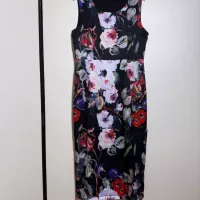 Cheap Dolce &amp; Gabbana Dresses Sleeveless For Women #1370641 Replica Wholesale [$98.00 USD] [ITEM#1370641] on Replica Dolce &amp; Gabbana Dresses