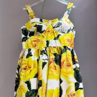 Cheap Dolce &amp; Gabbana Dresses Sleeveless For Women #1370642 Replica Wholesale [$100.00 USD] [ITEM#1370642] on Replica Dolce &amp; Gabbana Dresses