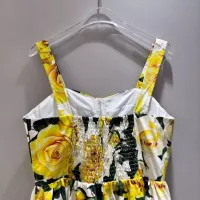 Cheap Dolce &amp; Gabbana Dresses Sleeveless For Women #1370642 Replica Wholesale [$100.00 USD] [ITEM#1370642] on Replica Dolce &amp; Gabbana Dresses
