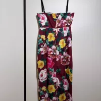 Cheap Dolce &amp; Gabbana Dresses Sleeveless For Women #1370643 Replica Wholesale [$102.00 USD] [ITEM#1370643] on Replica Dolce &amp; Gabbana Dresses