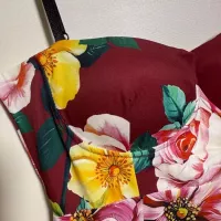 Cheap Dolce &amp; Gabbana Dresses Sleeveless For Women #1370643 Replica Wholesale [$102.00 USD] [ITEM#1370643] on Replica Dolce &amp; Gabbana Dresses